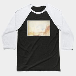 All Saints' Church and the High Street, Oxford, 1837-40 Baseball T-Shirt